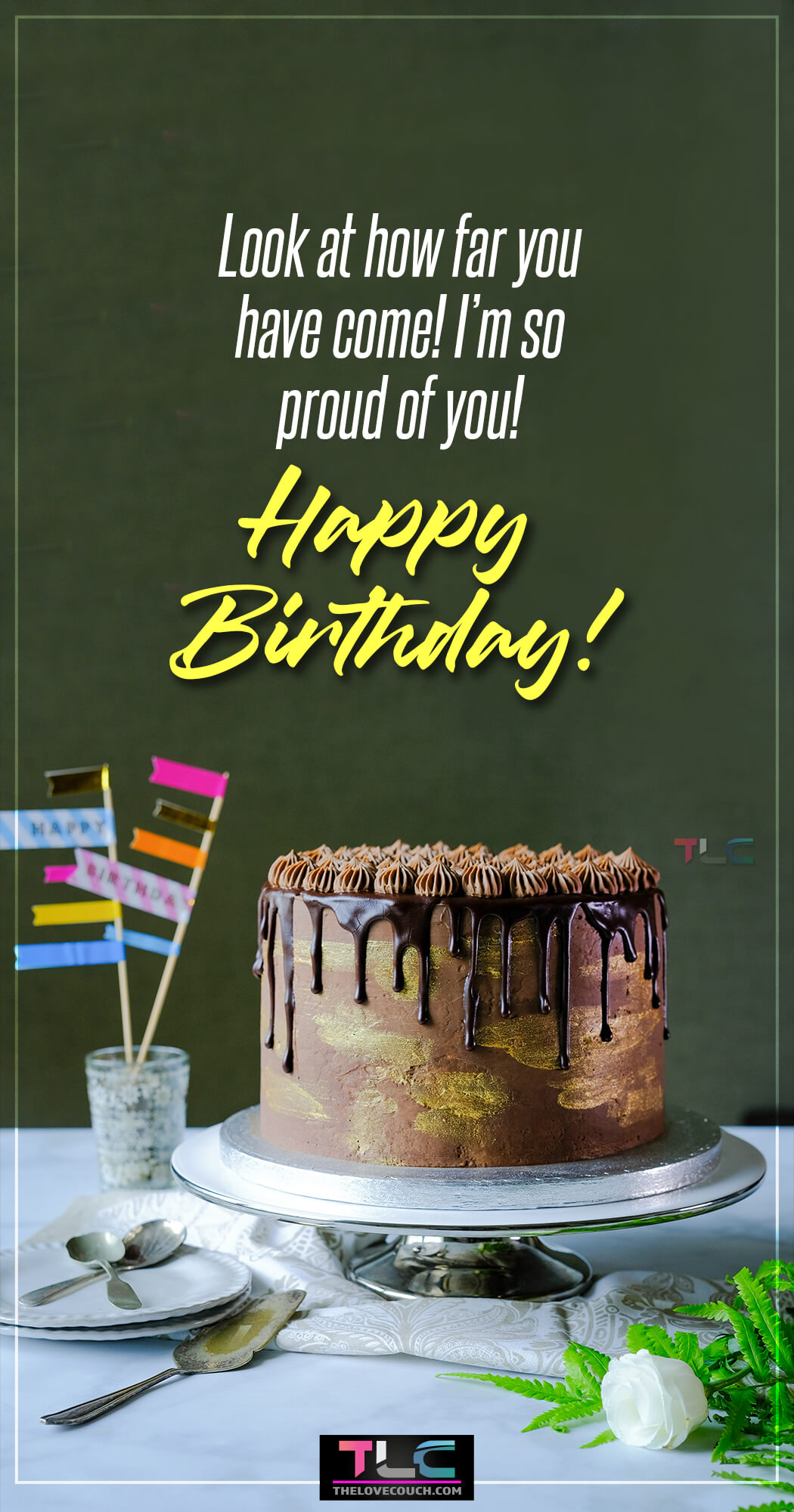 Look at how far you have come! I’m so proud of you!