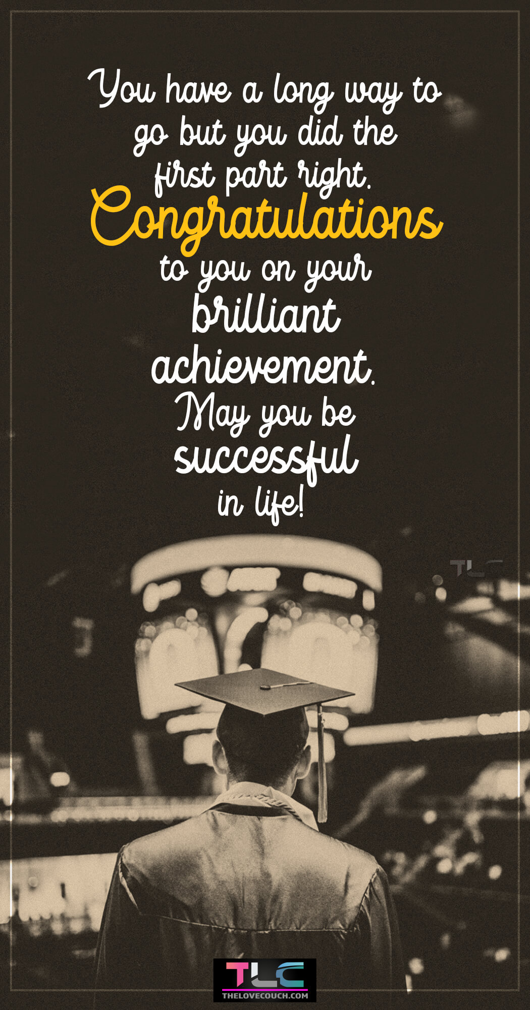 Sweet Graduation Messages Get inspirational graduation messages, wishes, and quotes to celebrate your loved one's graduation and let them know how proud you are.