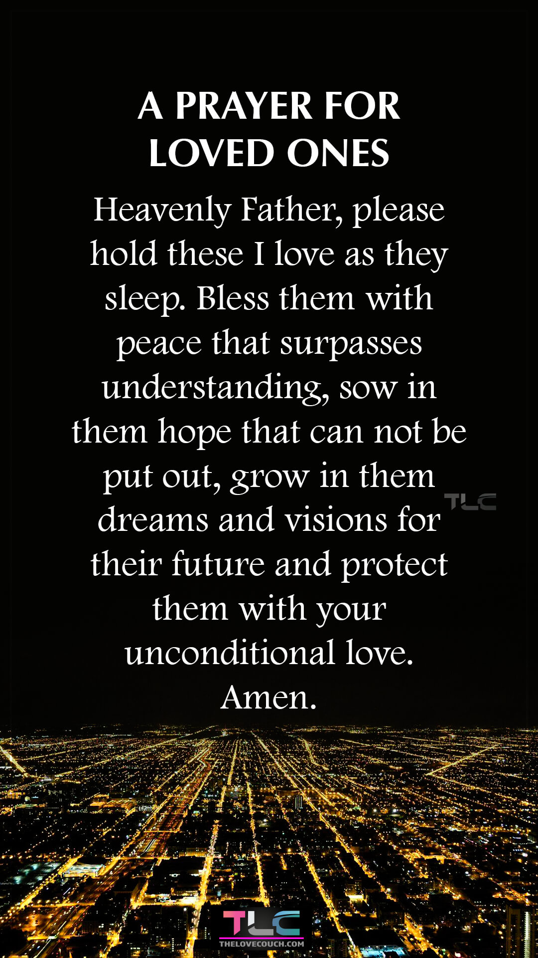A Prayer for Loved Ones Best Night Prayers to Sleep Peacefully
