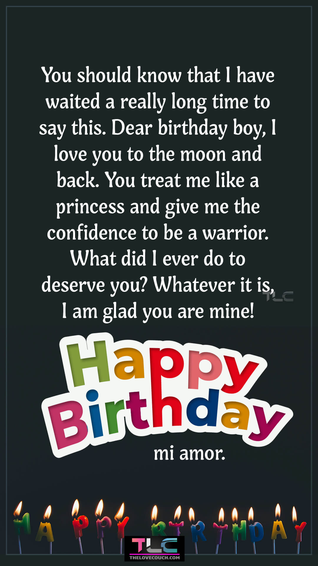Long Birthday Wishes for Boyfriend