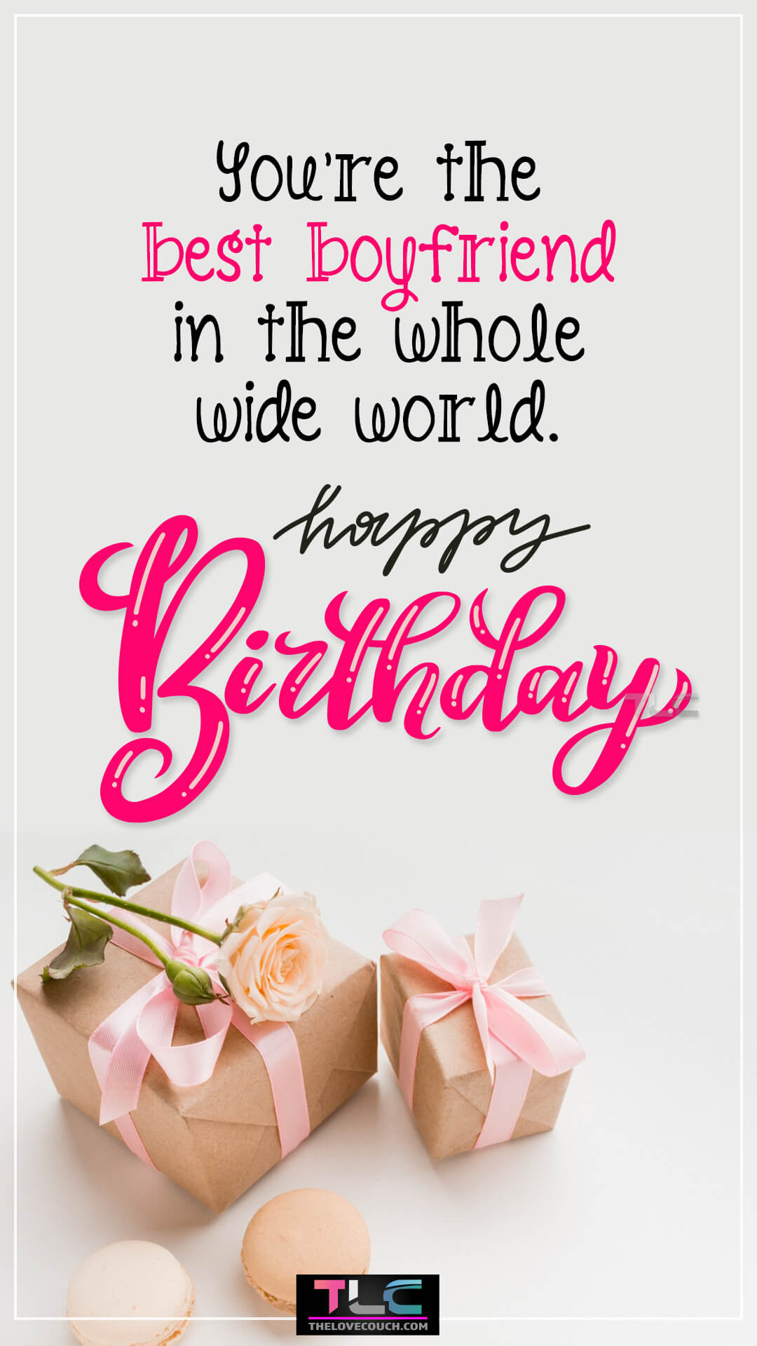 Short Birthday Wishes for Boyfriend