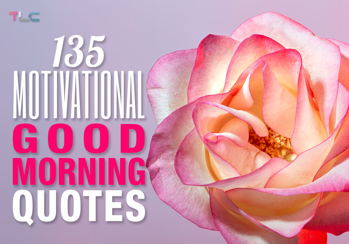 Start your mornings with some motivational good morning quotes to uplift you, your family, and coworkers. Discover some of the best inspirational good morning quotes to inspire and energize you for the day ahead. Use them each day and your life will change. 135 Motivational Good Morning Quotes